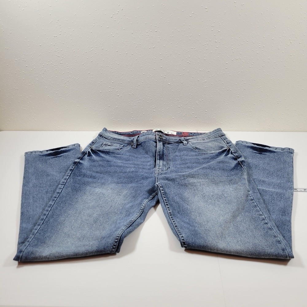 Artful Rebel Men's Jeans Bootcut Size 36/30 Blue